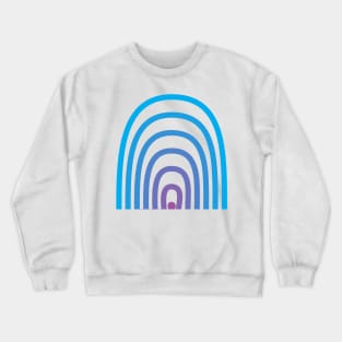 Abstract semi circle Crewneck Sweatshirt